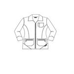 Urbane 9602 Urbane White Lab Coat