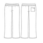 Urbane 9704 Urbane 9704 Work It Pant Scrubs
