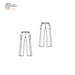 Urbane 9723 Urbane 9723 Stretch Cargo Scrubs Pants