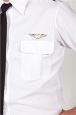 Pilot - TAPERED Pilot Shirts Short Sleeve w/Eyelets-Pic by Kurt Giltner