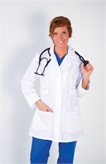 Landau 3012 Landau 3012 Trench Style Womens Lab Coat