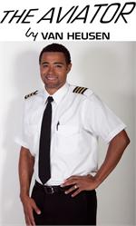 van heusen the aviator, pilot shirts, pilot shirt, short sleeve pilot shirts,pilot uniform shirts,white pilot shirts, mens pilot shirts.13V5003