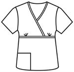 Landau 8216 Landau 8216 Empire Waist Tunic Scrub Top